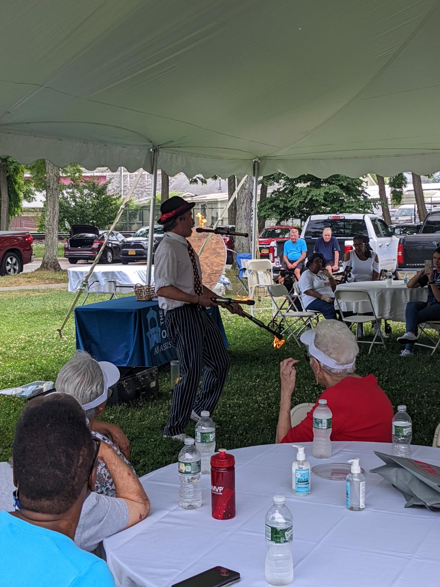 July 2022 - Annual Senior Picnic at the Riverfront 18