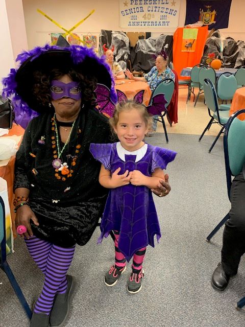 October 2019 - Senior Club Installation Luncheon, Halloween Party 30
