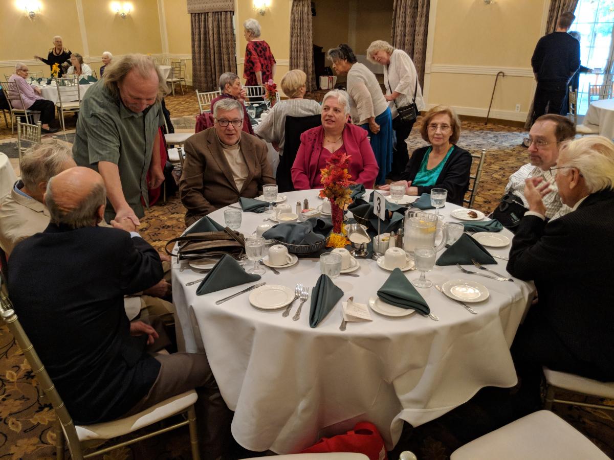 October 2019 - Senior Club Installation Luncheon, Halloween Party 22
