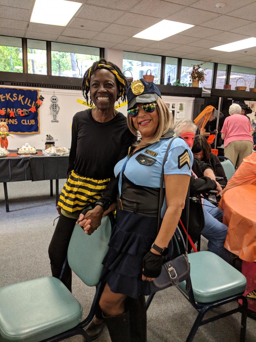 October 2019 - Senior Club Installation Luncheon, Halloween Party 11