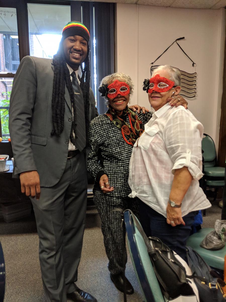 October 2019 - Senior Club Installation Luncheon, Halloween Party 08