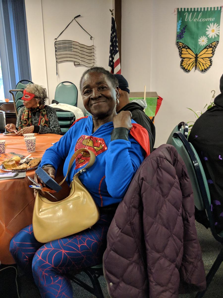October 2019 - Senior Club Installation Luncheon, Halloween Party 06
