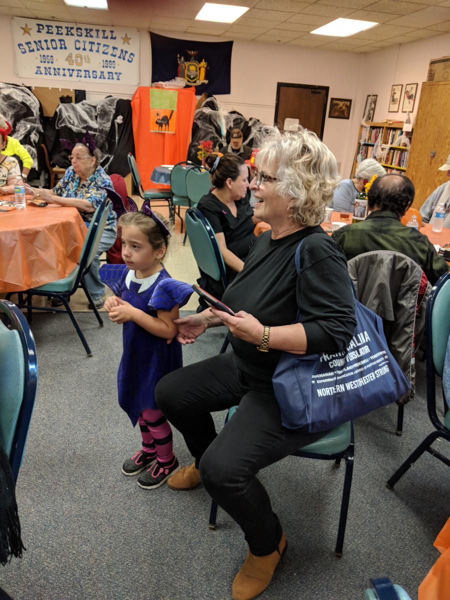 October 2019 - Senior Club Installation Luncheon, Halloween Party 05