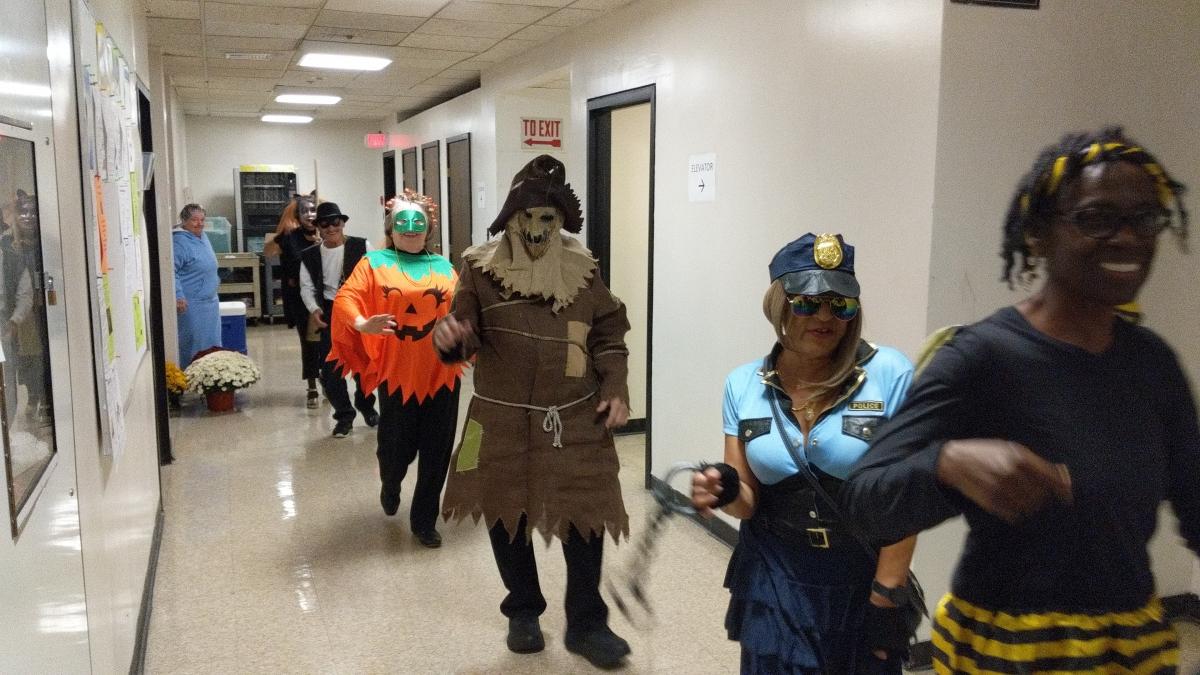 October 2019 - Senior Club Installation Luncheon, Halloween Party 03