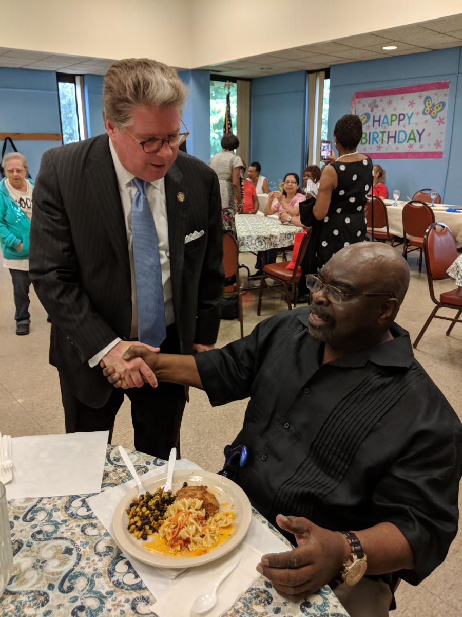 August 2019 - Youth Bureau Visits, Ice Cream Social, Visits from Elected Officials 07