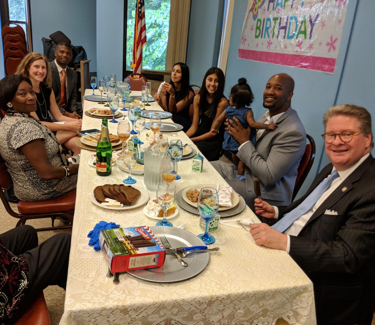 August 2019 - Youth Bureau Visits, Ice Cream Social, Visits from Elected Officials 08