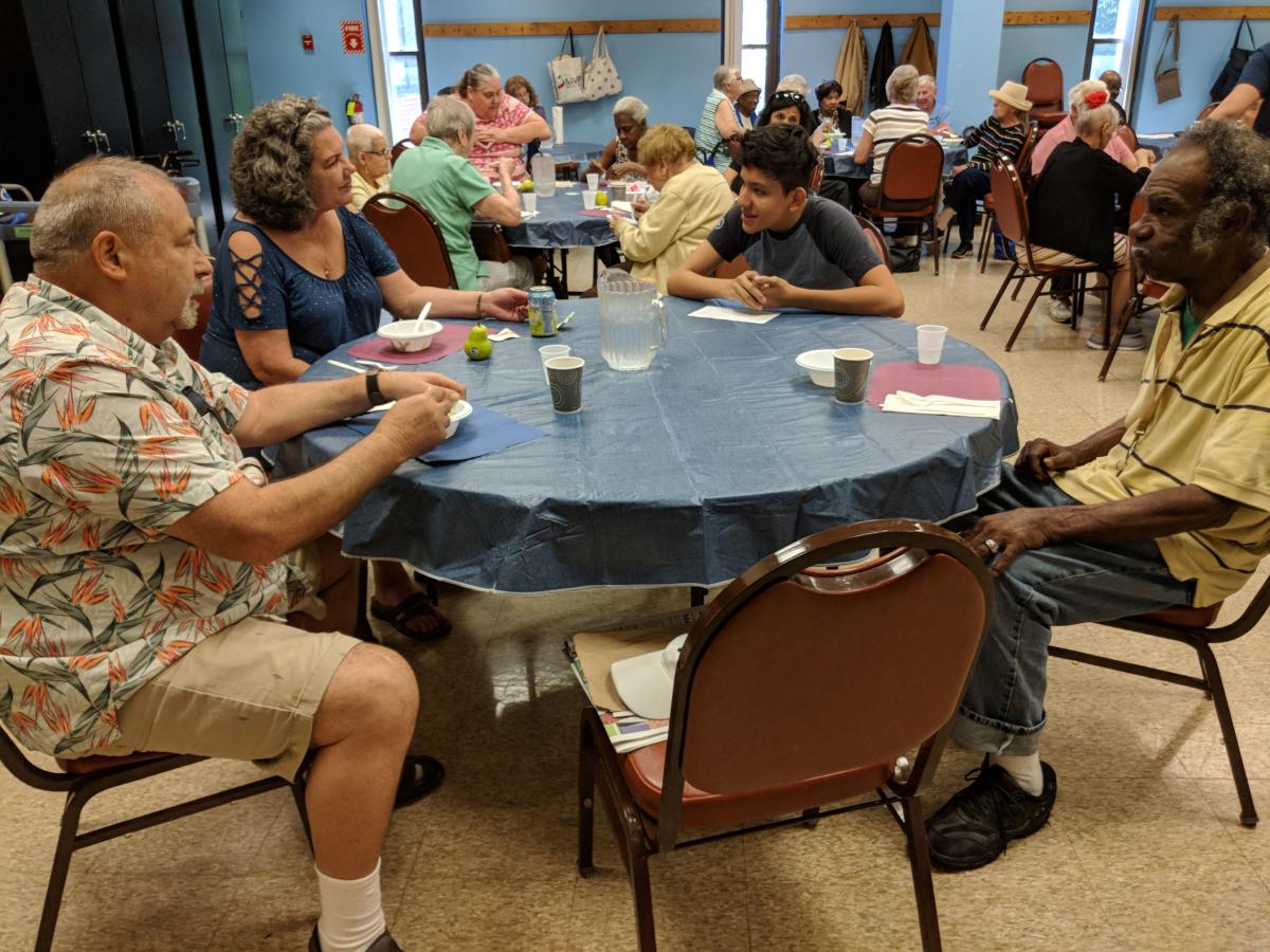 August 2019 - Youth Bureau Visits, Ice Cream Social, Visits from Elected Officials 11