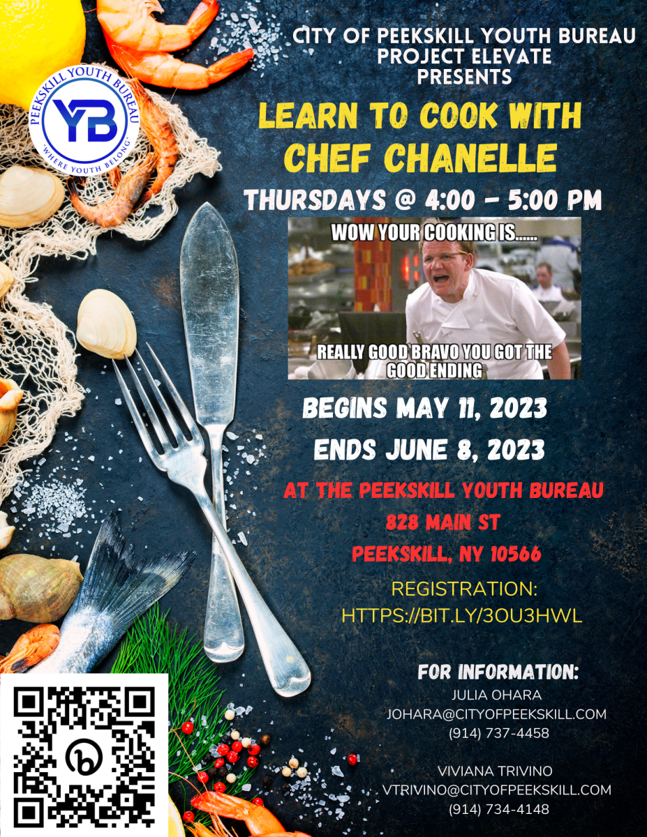 Learn to Cook with Chef Chanelle Flyer