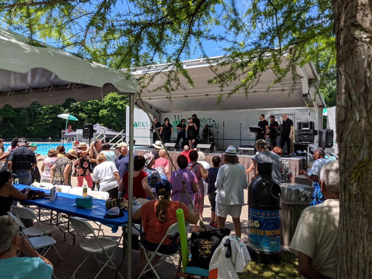 June 2018 Flag Day, Saxon Woods Pool Party 11