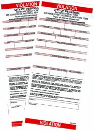 City of Peekskill Parking Tickets