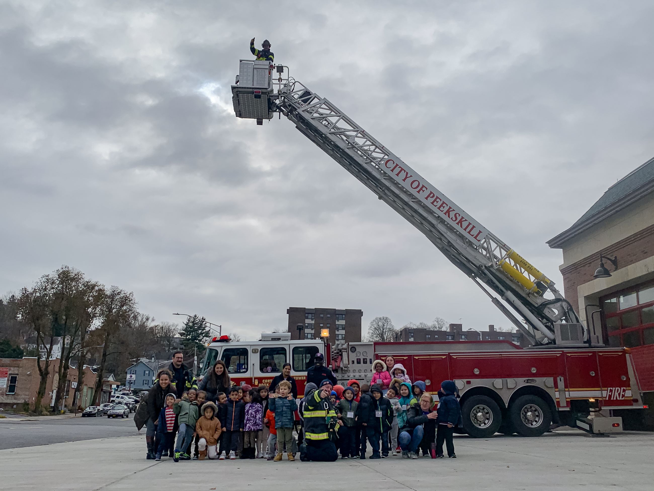 Fire Station Tour with Students