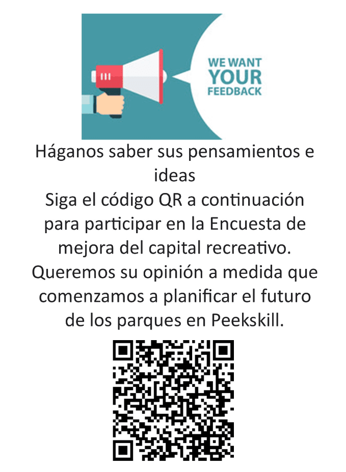 Spanish QR Code Parks and Rec Survey 