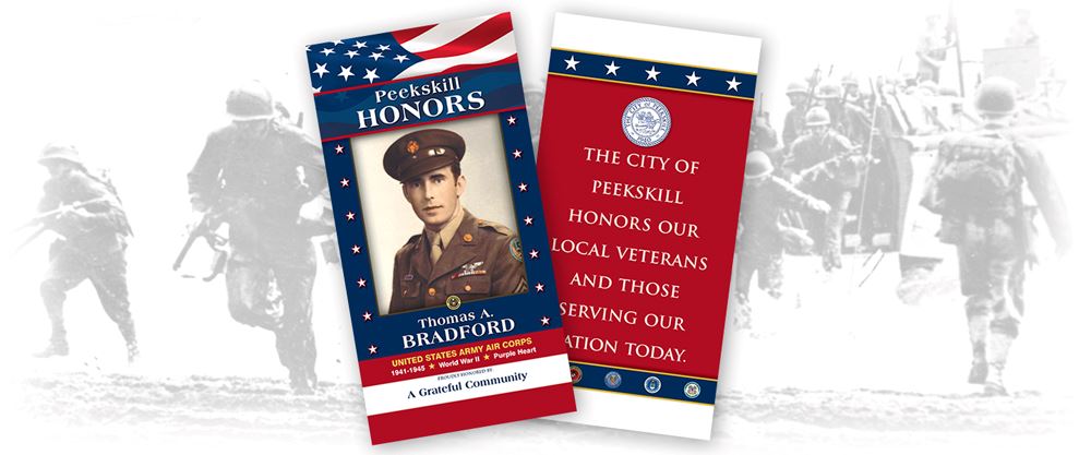 Peekskill Military Tribute Banners