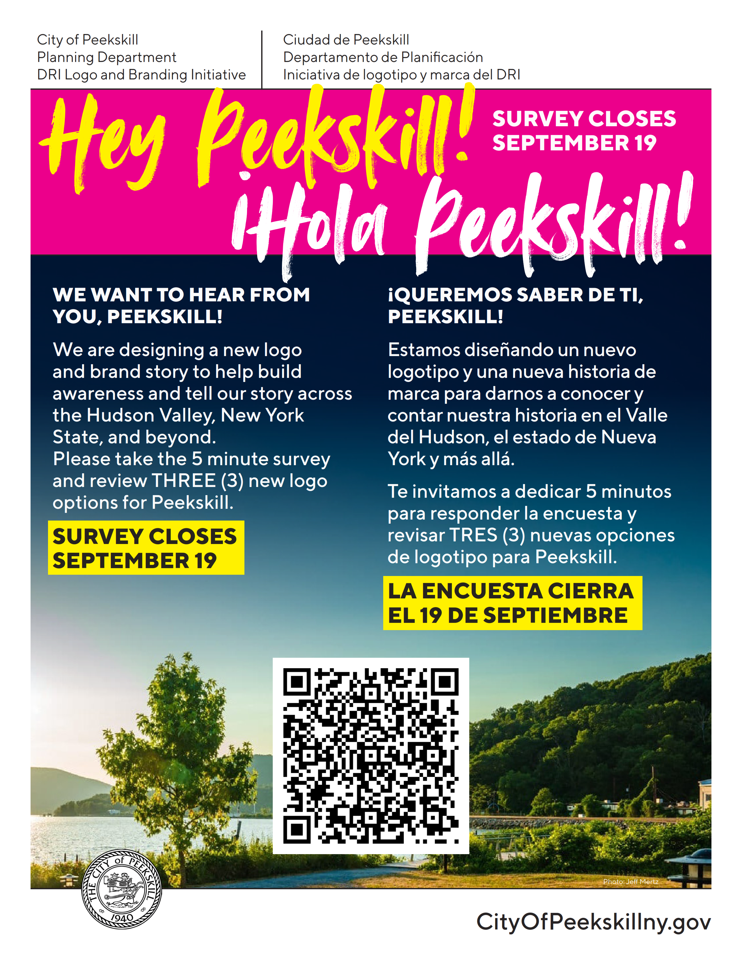 2025 Peekskills Brand Logo Survey poster 8.5x11 v2_001