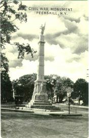 Civil War Monument Peekskill New York